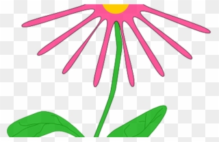 Jenni Whimsical Pink Flower Clip Art At Clkercom Vector - Pink Flower Clip Art - Png Download