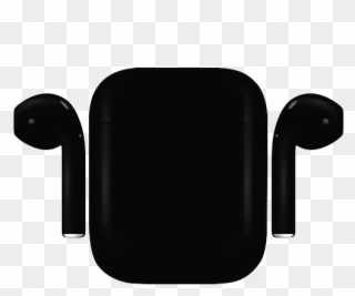 Apple Airpods Painted Special Edition, Black, Matte - Airpod Navy Matte Clipart