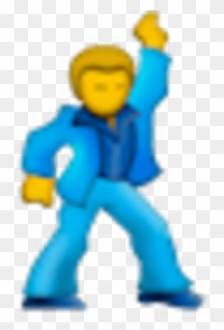 Man Dancing - Boy Dancing Emoji Clipart