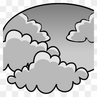 Cloudy Clipart Cloudy Cloud Clipart Clipart Download - Clip Art Cloudy Day - Png Download