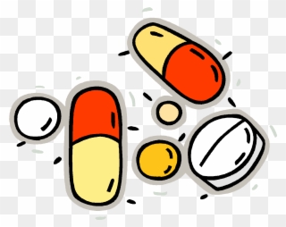 Pills Clipart Medication Safety - Effect Of Drugs Clipart - Png Download