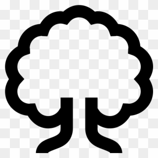 This Icon Is Shaped Like A Tree - Icon Tree Png Clipart