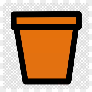 Download Plant Pot Clipart Flowerpot Clip Art Rectangle - Clip Art - Png Download