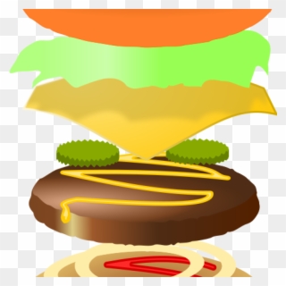 Hamburger Clipart Making A Hamburger Clipart Free Clip - Hamburger Top Bun Clip Art - Png Download