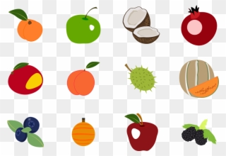 Computer Icons Fruit Encapsulated Postscript Thumbnail - Transparent Fruit Icons Clipart