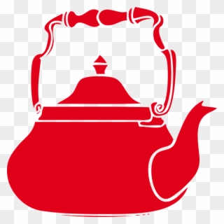 Cupcake Crown Cliparts 15, Buy Clip Art - Transparent Red Teapot Jpg - Png Download