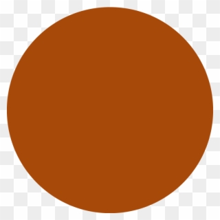 Copper Coloured Clipart - Circle - Png Download