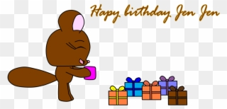 Happy Birthday Jen Clipart 5 By Craig - Png Download