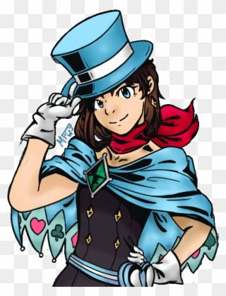 Trucy Wright Ace Attorney - Ace Attorney Clipart