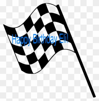 Happy Birthday Clip Art At Clker - Cartoon Race Car Clipart - Png Download