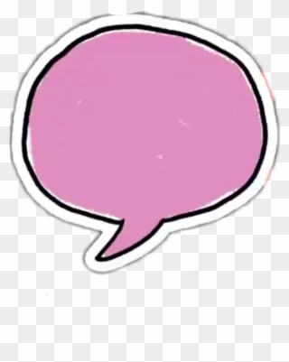 Speech Bubble Clipart Pink - Heart Lilac - Png Download