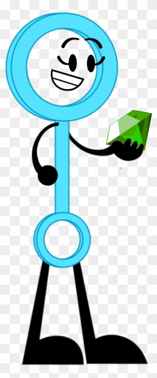 Bubble Wand With Chaos Emerald - Emerald Clipart