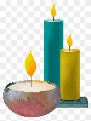 Free Download Candle Clip Art Clipart Candle Wax - Candle - Png Download