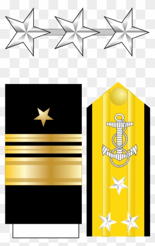 Open - Rear Admiral Rank Navy Clipart
