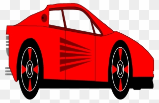 Gear Transmission - Clip Art Sports Car - Png Download