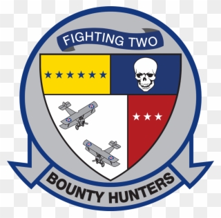 Fighter Squadron 2 Insignia 1973 - Vfa 2 Bounty Hunters Logo Clipart