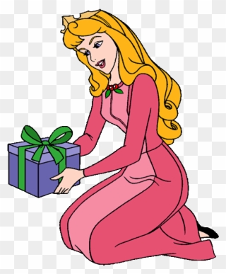 Princess Aurora Christmas Clipart - Disney Princess Aurora Christmas - Png Download