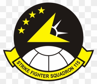 Strike Fighter Squadron 115 Insignia 1996 - Rhino Squadron Coin Clipart