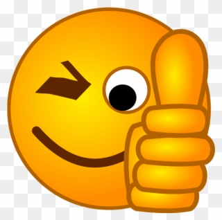 Image - Smiley Face With Thumbs Up Png Clipart