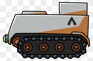 Smoke Generator Carrier - Scribblenauts Tank Clipart