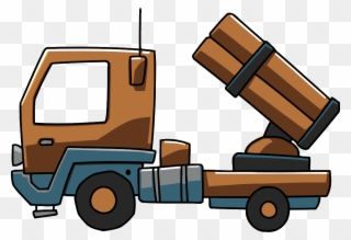 Rocket Artillery - Scribblenauts Unlimited Army Vehicles Clipart