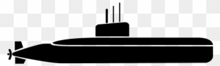 Submarine Rubber Stamp - War Submarine Icon Clipart