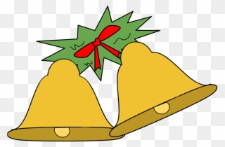 Christmas Bell Clipart Christams - Clip Art Lonceng Natal Png Transparent Png