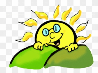 Sun Clipart Clipart Green - Sun Rise Gif Clipart - Png Download