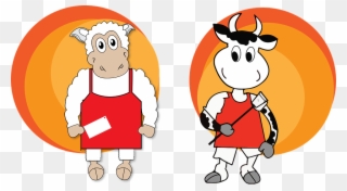 Thanksgiving Animated Pictures 5, Buy Clip Art - Cow And Sheep Png Transparent Png