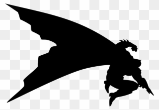 Dc Has Announced A Prequel To The Seminal Dark Knight - Dark Knight Returns Silhouette Clipart