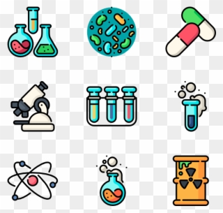 Chemistry - Halloween Transparent Icons Clipart