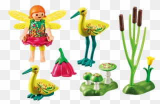 Http - //media - Playmobil - Com/i/playmobil/9138 Product - Playmobil 9138 Fairy Girl With Storks Clipart