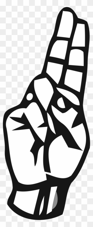 Big Image - Bruh Sign Language Png Clipart