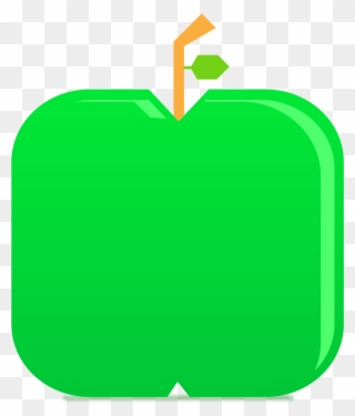 Big Image - Lime Green Pumpkin Clip Art - Png Download