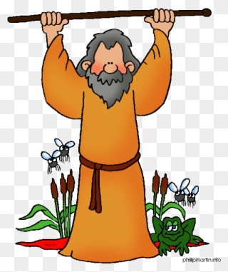 It Seems That Moses Was Always Asking God Questions - Clip Art Moses - Png Download