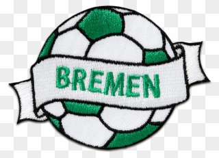 Fußball Ball - Embroidered Patch Clipart
