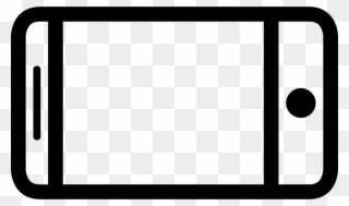 Position Option Of Screen Visualization A Phone - Ruler Clipart