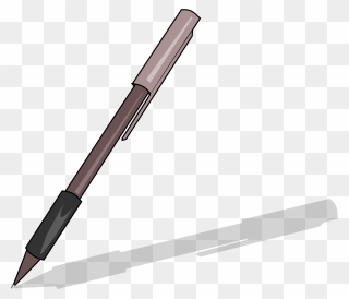 Free Grip Pen - Pen Clip Art Transparent - Png Download