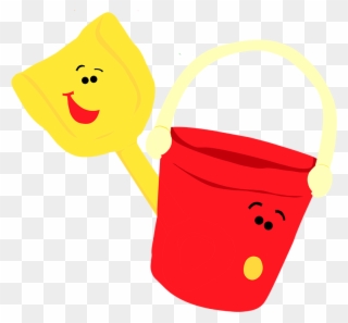 Shovel Clipart Draw - Blues Clues Bucket And Shovel - Png Download