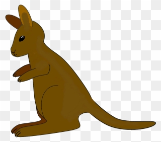 Brown Kangaroo Clipart Kangaroo Clip Art - Brown Kangaroo Clipart - Png Download