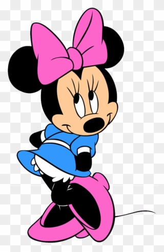 Mini Mouse Clipart - Shy Minnie Mouse - Png Download