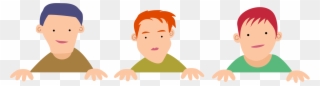 Computer Icons Boy Child - Three Boys Png Clipart