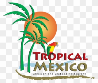 Tropical Mexico Pomona Clipart Mexican Cuisine Tropical - Mexican Restaurant Menu Cover - Png Download