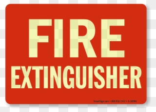 Zoom, Price, Buy - Fire Extinguisher Inside Sign Clipart