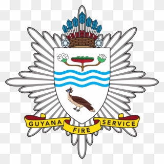 Open - Guyana Fire Service Logo Clipart