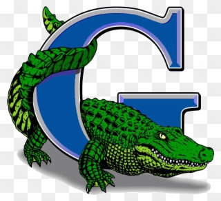 Graphic Black And White Stock Cmaa Log In - Grulla High School Gators Clipart