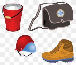 Shoe Clipart Firefighter - Fire Fighter Tools - Png Download