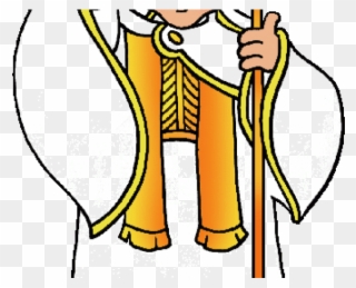 Empire Clipart Medieval Priest - Pope Clip Art - Png Download