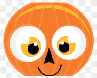 Nose Clipart Pumpkin - Cartoon Cute Pumpkin Head - Png Download