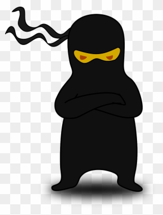 Computer Ninja Cliparts 4, Buy Clip Art - Free Ninja - Png Download